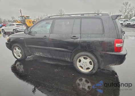 2004 Toyota Highlander from USA, damaged, VIN JTEEP21A440061356